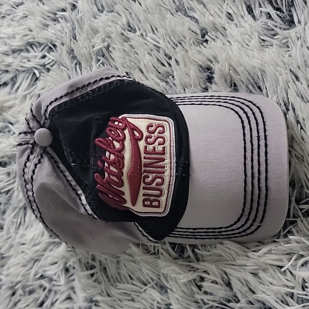 Whiskey Business cap 🩶